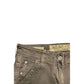 Brown Cotton Women Pants
