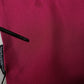 Men Burgundy Silk Fringed Lace Stole Scarf