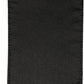 Black Satin Silk Skinny Fringed Shawl Scarf