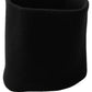 Men Black Cashmere Knitted Neck Warmer Scarf