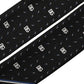Black Silk DG Logo Men Skinny Shawl Scarf