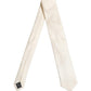 Men Off White Silk Textured Adjustable Tied Necktie Tie