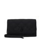 Black Leather Clutch Bag