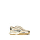Silver Calf Leather Bos Taurus Chunky Sneakers