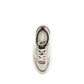 Beige Calf Leather Bos Taurus Chunky Sneakers