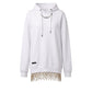 White Cotton Women's Sweatshirt