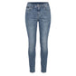 Blue Cotton Women Jean