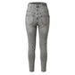 Grey Cotton Women Pants
