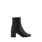Black Lamb Ovis Aries Ankle Boots