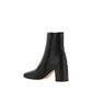 Black Lamb Ovis Aries Ankle Boots