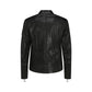 Black Lamb Ovis Aries Leather Jacket