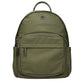 Green Nylon Backpack