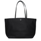 Black Fabric Shoulder Bag