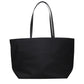 Black Fabric Shoulder Bag