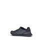 Black Fabric Athletic Sneakers