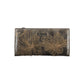 Brown Polyurethane Women's Wallet