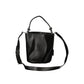 Nero Poliuretano Women's Bag with Shoulder Strap and Internal Pocket