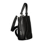 Nero Poliuretano Women's Bag with Shoulder Strap and Internal Pocket