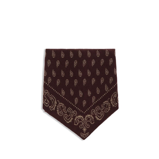 Brown Cashmere Foulard