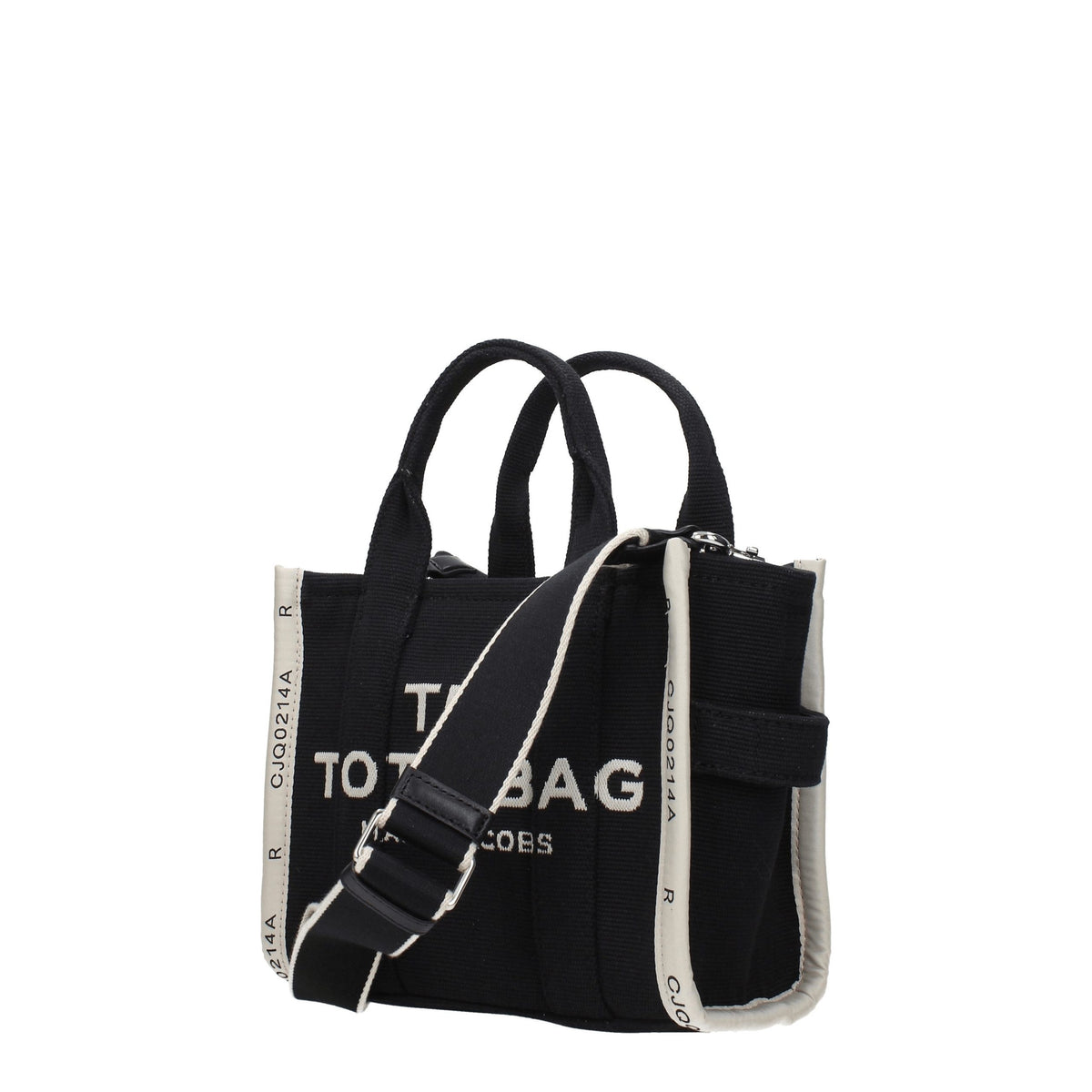Black Fabric Handbag