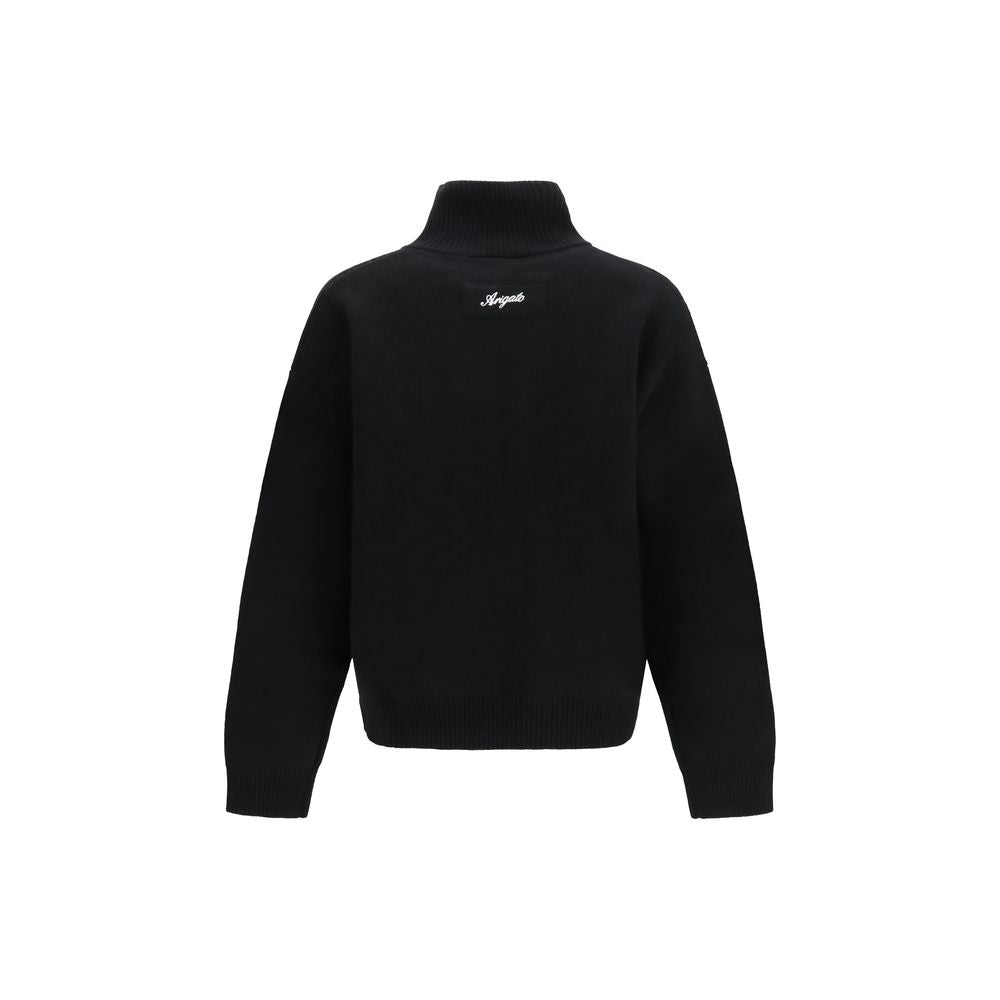 Black Wool Oves Aries Sweatshirt