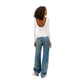 White Recycled Cotton Long Sleeve T-Shirt