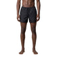 Black Polyester Swim Shorts
