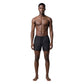 Black Polyester Swim Shorts
