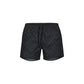 Black Polyester Swim Shorts