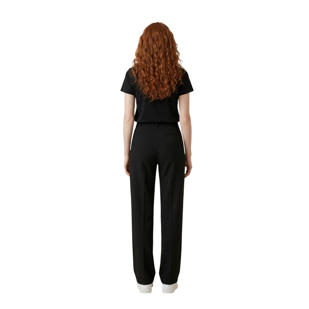 Black Cotton T-Shirt