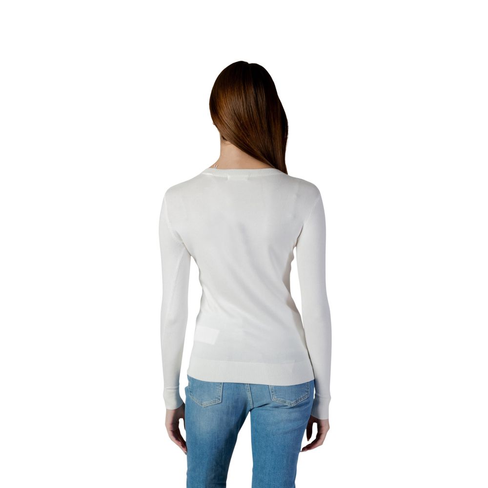 Cream Viscose Sweatshirt