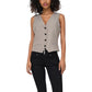 Beige Polyester Waistcoat