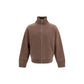 Brown Wool Oves Aries Sweatshirt