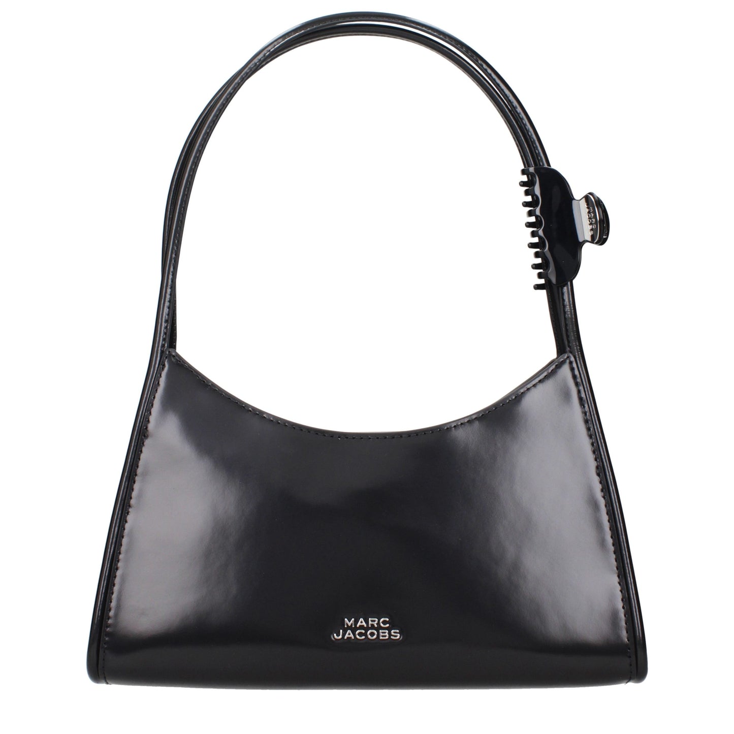 Black Leather Shoulder Bag
