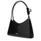 Black Leather Shoulder Bag