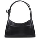 Black Leather Shoulder Bag