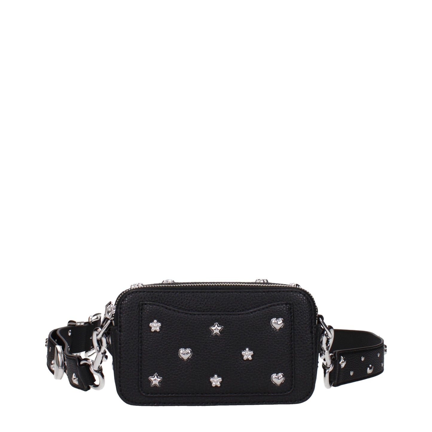 Black Leather Crossbody Bag