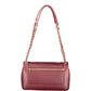 Red Polyurethane Women's Bag