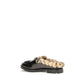 Black Calf Leather Bos Taurus Mules
