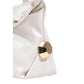 Cream Polyethylene Clutch Bag