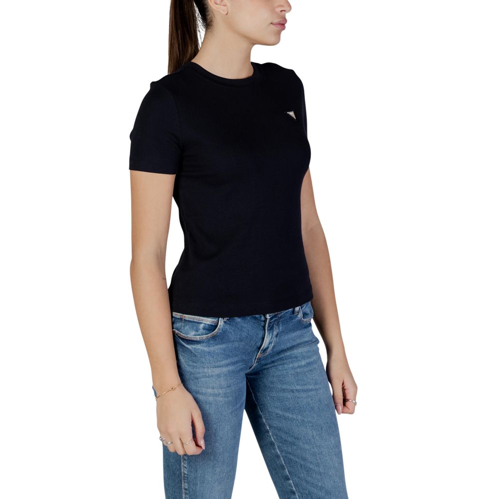 Black Cotton T-Shirt