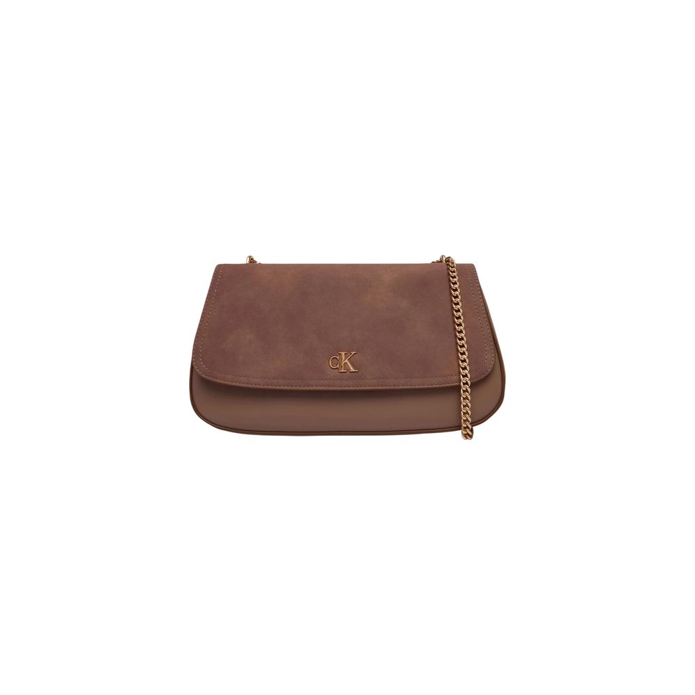 Beige Polyethylene Handbag