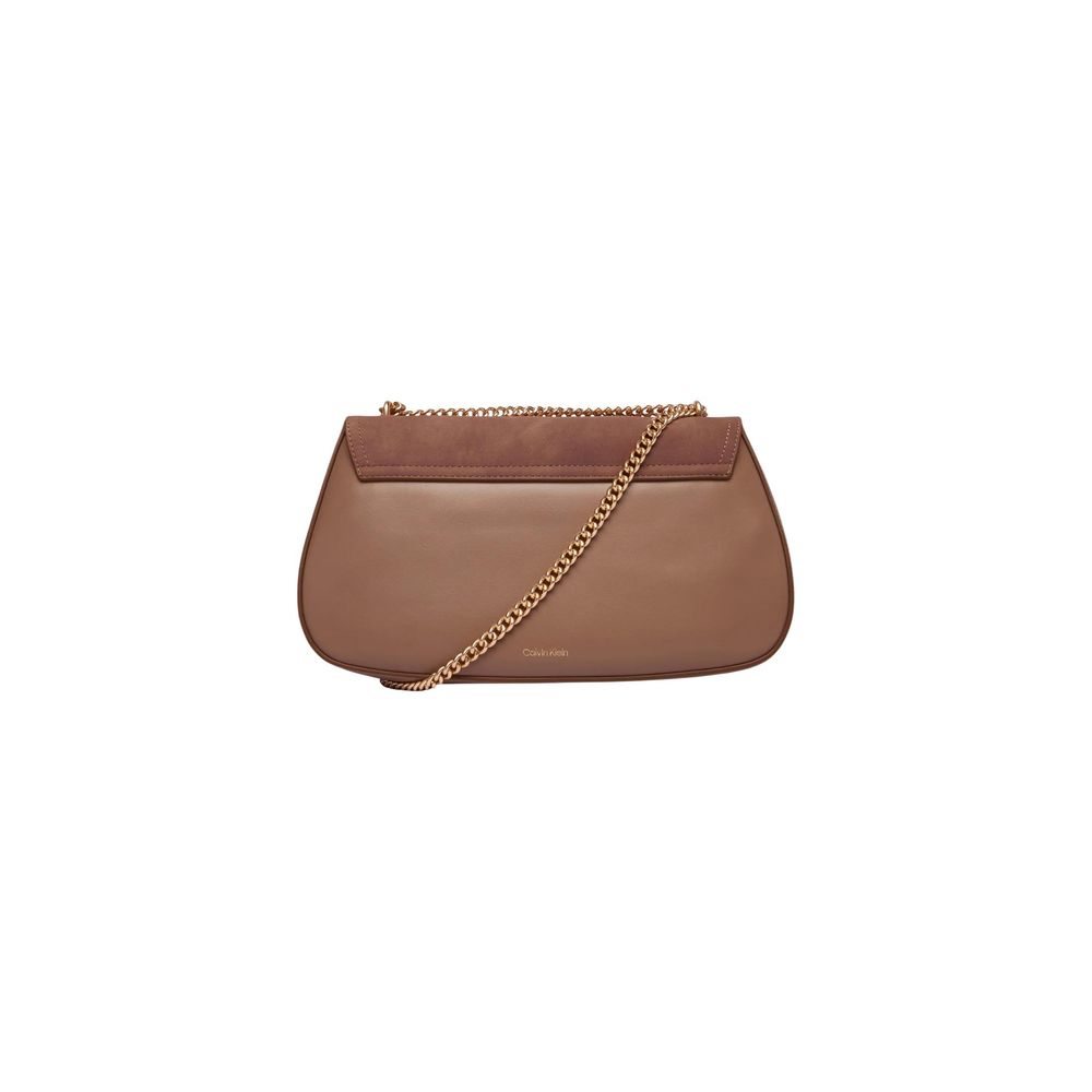 Beige Polyethylene Handbag
