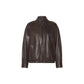 Brown Lamb Leather Leather Jacket