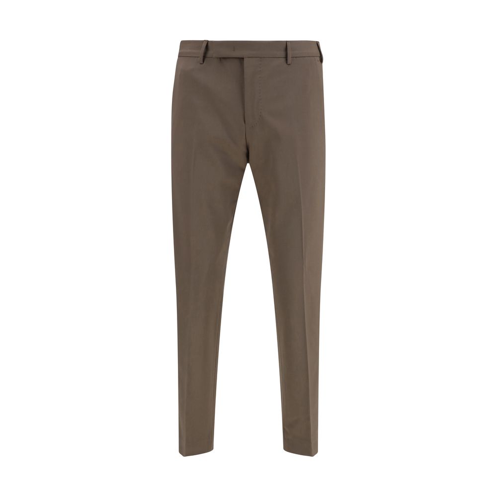 Brown Wool Oves Aries Dress Pants