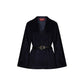 Blue Virgin Wool Coat