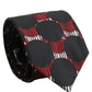 Multicolor Cotton Geometric Adjustable Tied Necktie Tie