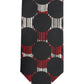 Multicolor Cotton Geometric Adjustable Tied Necktie Tie