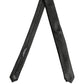 Men Black Silk Geometric Adjustable Tied Necktie Tie