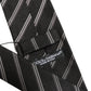Men Black Silk Stripes Adjustable Tied Necktie Tie